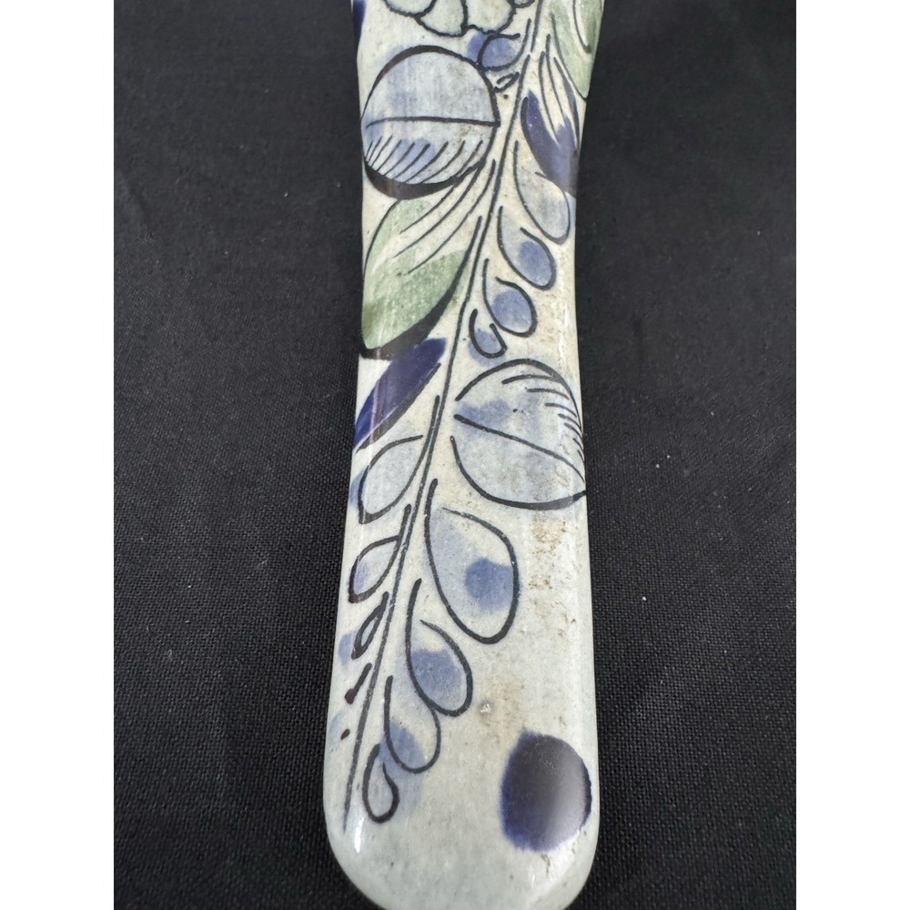 Vintage Tonala Mexico Pottery Hand Painted Bird 9" Long 6.5" Tall Read Note - Picture 4 of 16
